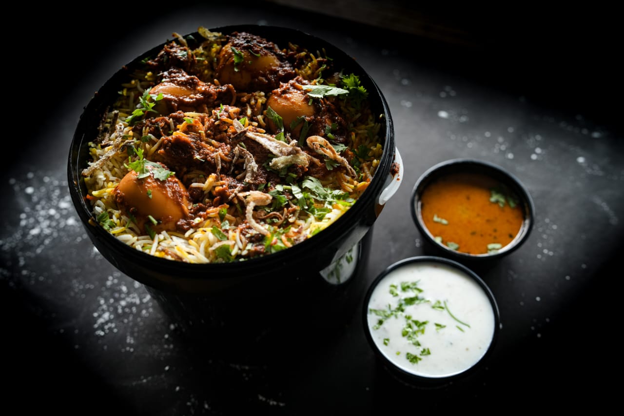 Egg Biryani Bucket